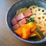 時短＊ほうとう風旬の野菜が主役な洋風煮込みうどん